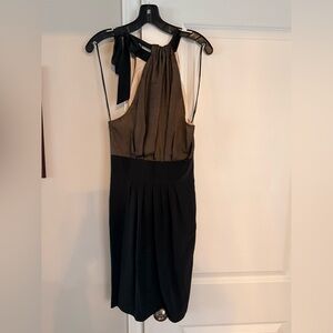 Black Halo Silk Black Cocktail Dress size 4